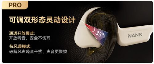 十大品牌排行榜TOP1专注用科技给出满分MG电子网站NANK南卡再获骨传导耳机